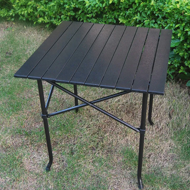 

Black Outdoor Camping Table Small Ultralight Standing Camping Table Lightweight Folding Tavolo Pieghevole Camping Accessories