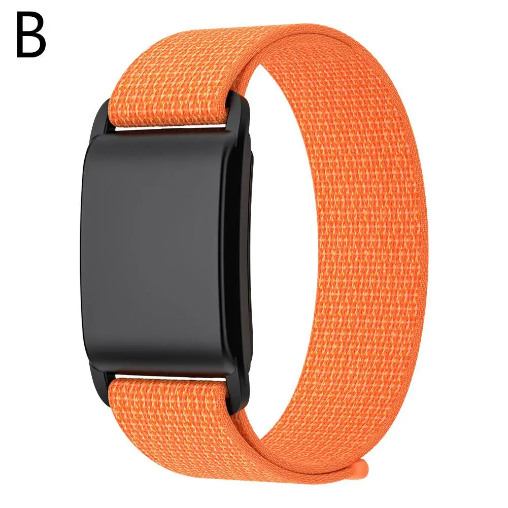 Correa de pulsera deportiva para Whoop, correa Universal de ritmo cardíaco, repuesto de pulsera, detección de nailon + pc Z2g5