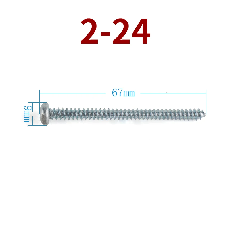 Acessórios de parafusos de carcaça frontal para bosch GBH2-20 GBH2-24 GBH2-26 martelo elétrico broca de impacto substituição de parafusos de carcaça frontal