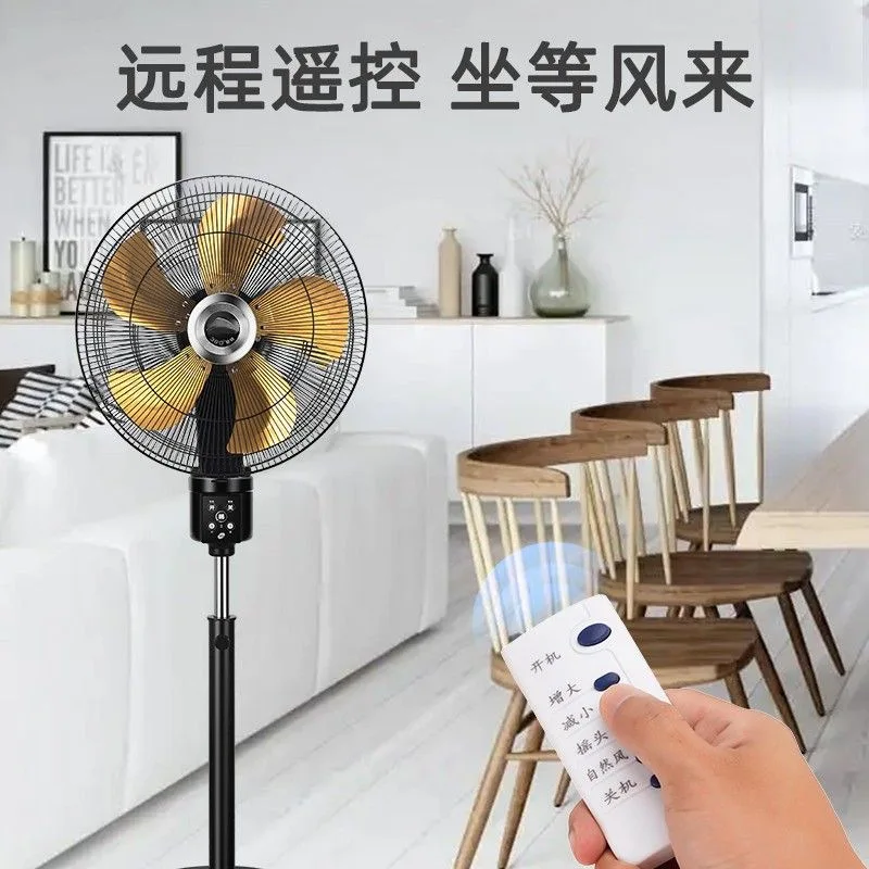 Ventilador de cabeça Ventilador dupla face Vento grande Ventilador elétrico poderoso de 16 polegadas