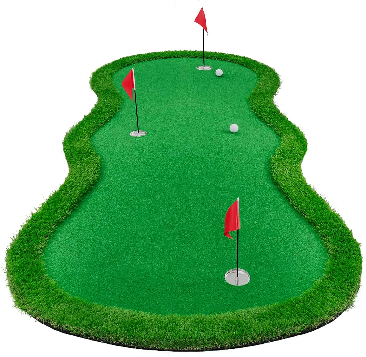 

GP Drop-shipping Indoor Outdoor Golf Trainer Simulator Aid Equipment Golf Putting Green Mat
