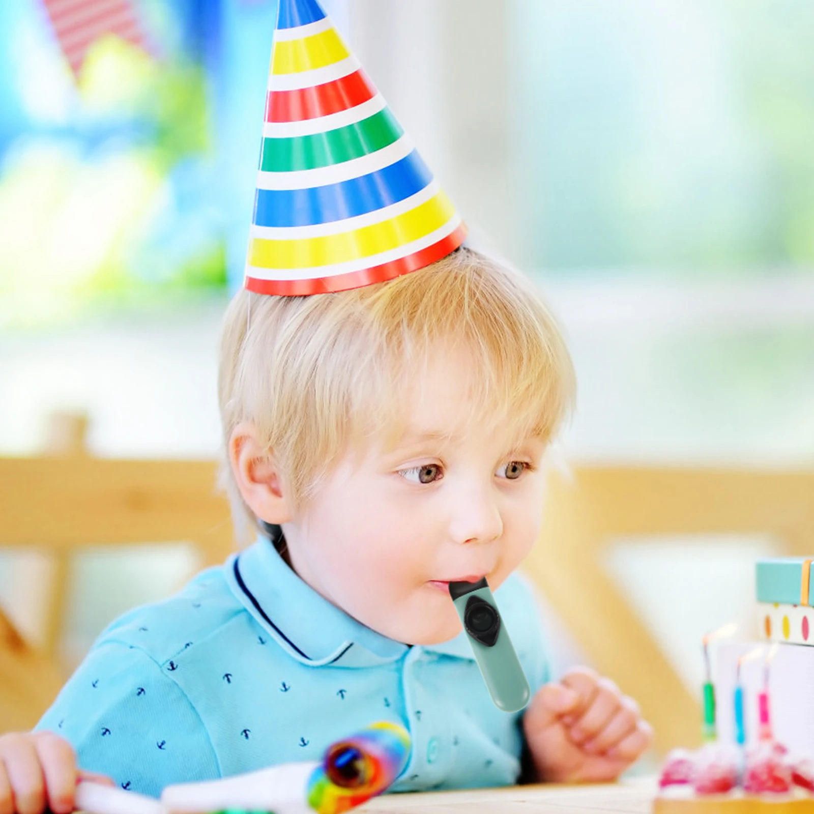 

Kazoo Instrument Professional ABS Fiber Unique Design for Guitar Ukulele Partner Beginner Musician Fun Party Favor Mini Size