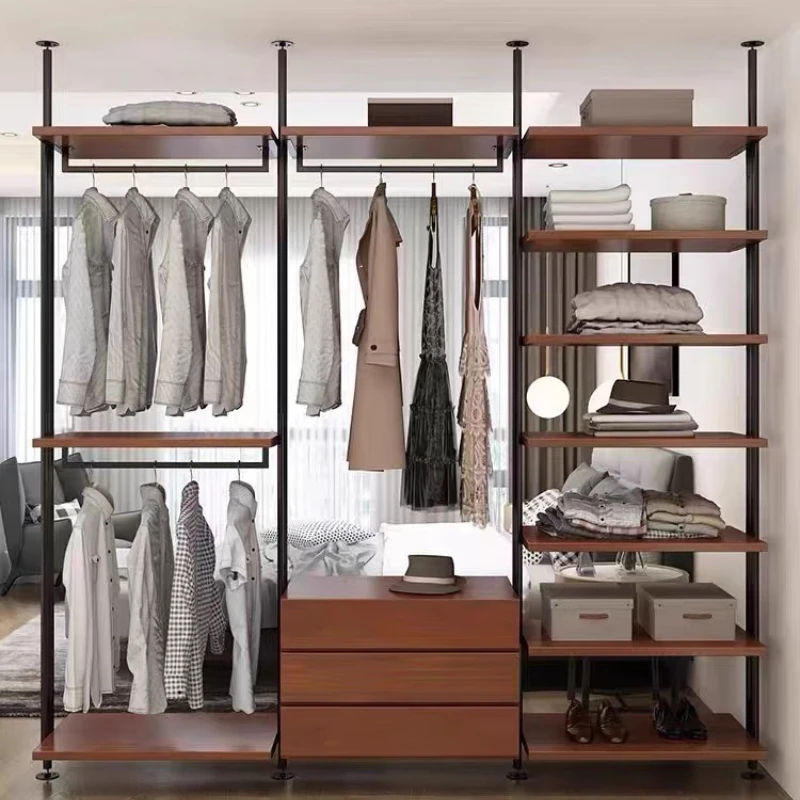 

Coat rack Open wardrobe Living room partition Floor storage Wardrobe Cloakroom Hanging hanger
