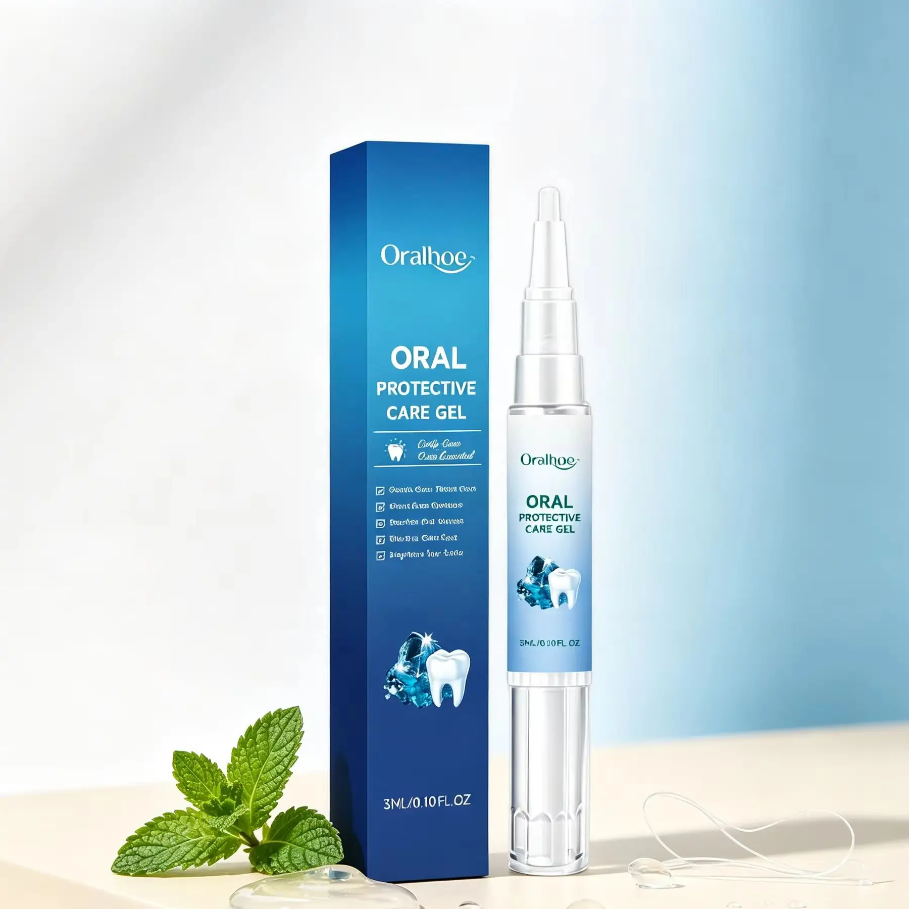 Oralhoe Gum Repair Gel Strengthening Gum Care Teeth Stain Remover Gum Health Improvement Dental Care Products Gum Protection Gel