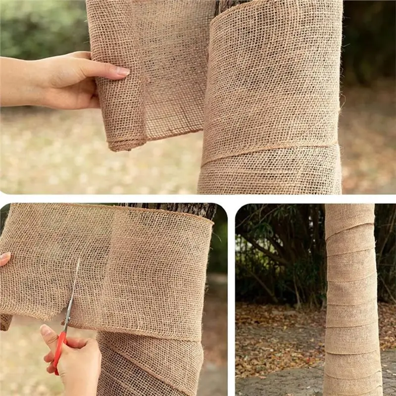 ABVG-Burlap Tree Protector Wraps 7.8
