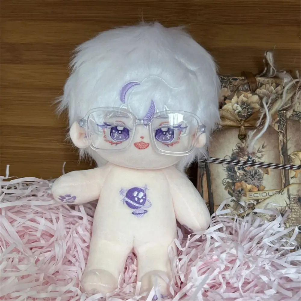 

High Quality 8cm Doll Glasses Cute Mini Round Frame Fashion Accessories 20cm Cotton Dolls