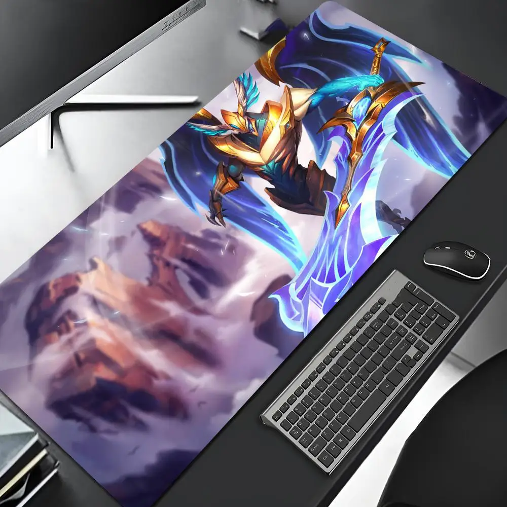 Aatrox Ahri Akali Mouse Pad Cartoon Lockedge Large Gaming Pad Computer Gamer Keyboard Mat Desk Mousepad PC Desk Pad