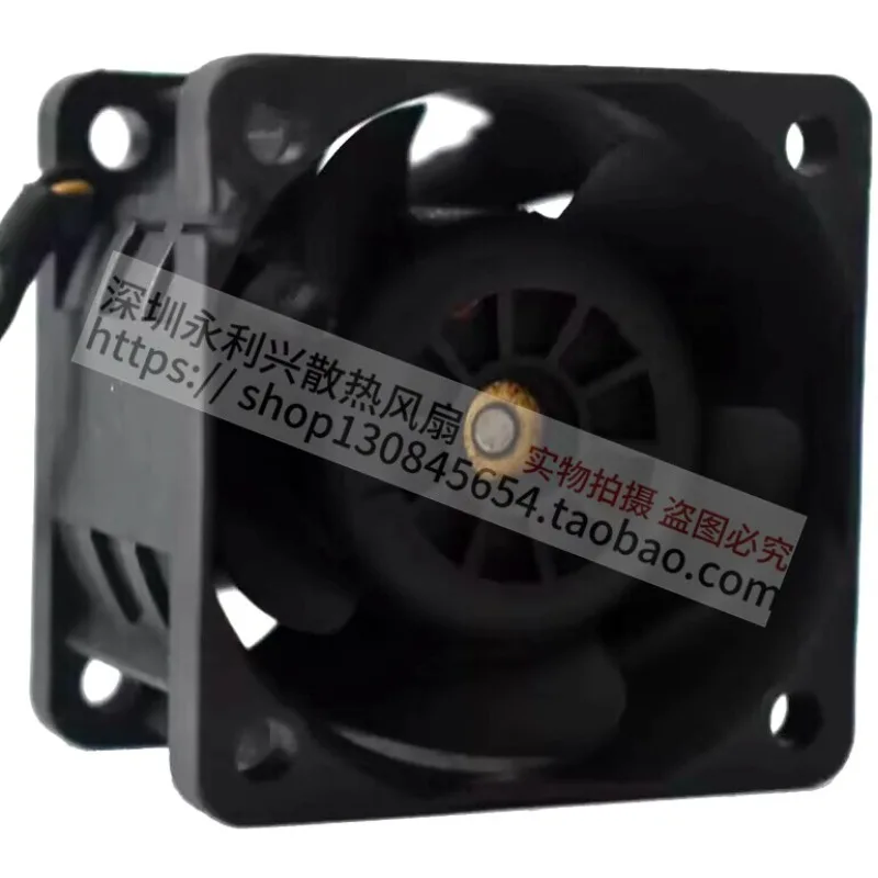 12V 0.81A 4028 4-Pin Server Cooling Fan High Speed Powerful Airflow Durable Efficient Cooling Fan for Server Rack Cabinet Equipm