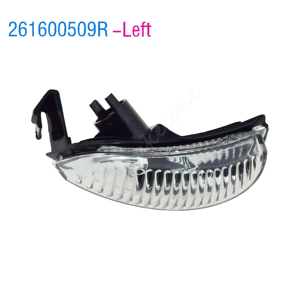 1Pc / 1Pair 261600509R For Renault Logan Sandero II Left / Right Mirror Steering Side Turn Signal Light Reverse Signal Light