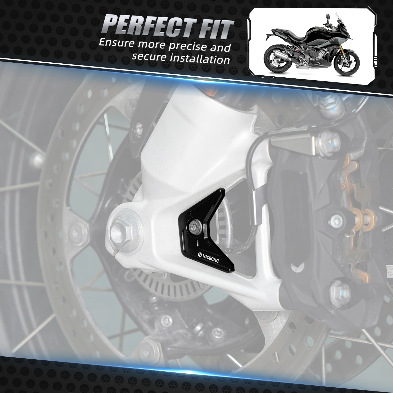 ل BMW R1250GS R1250GS مغامرة ABS الاستشعار الحرس R 1250 GS 2019-2023 R1250 GSA 2019-2024 R1200GS 2013-2017 R 1200 GSA 13-2018