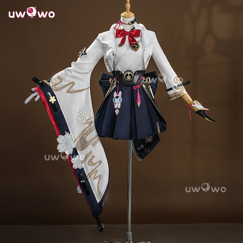 

UWOWO Collab Series: Game Honkai: Star Rail Evanescia Kimono Style Cosplay Costume XS-2XL Halloween Costume