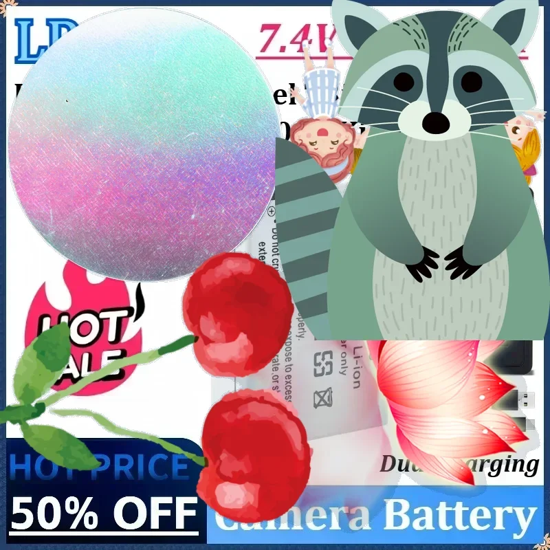 

New LP-E8 7.4V 1800mAh Lithium Rechargeable Camera Battery for Canon EOS Rebel T3i T2i T4i T5i 600D 550D 650D 700D Kiss X5 X6 X7