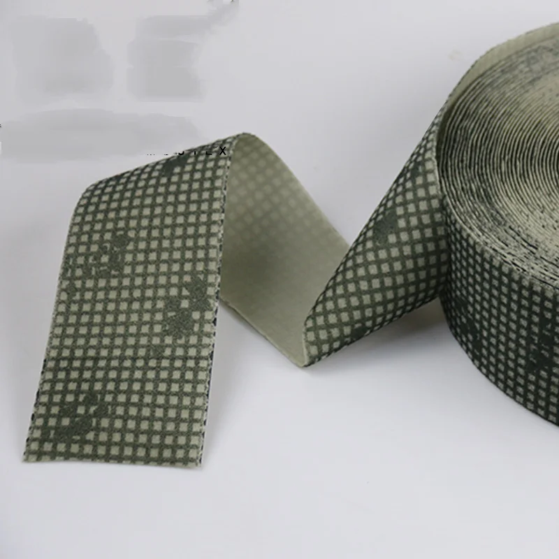 10cmX 1M ATFG Sand Night Camouflage Magic Wool Face Adhesive Clothing Wearing Adhesive Strips Strong Sleeve Button Adhesive Tape