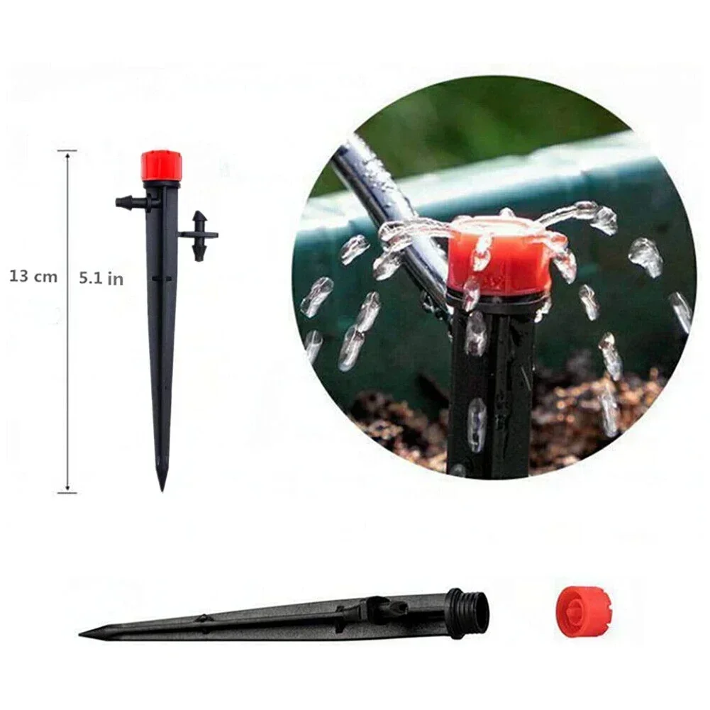 50 Pcs Irrigation Drippers Drip Emitters Micro Spray Adjustable Sprinkler Garden Garden Adjustable Water Dripper Device