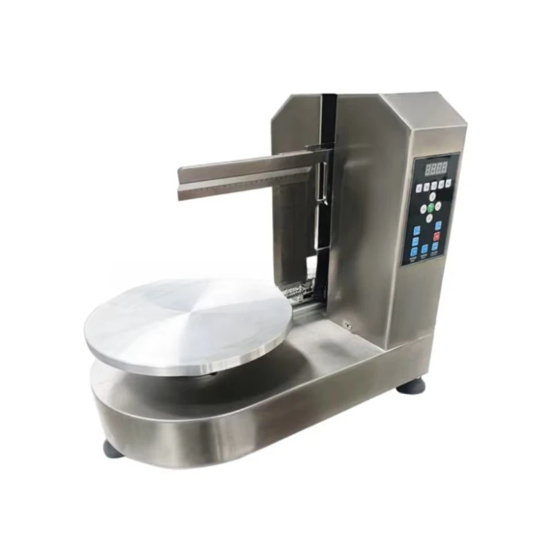 Electric cake cream spreader, commercial baking equipment