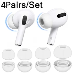 Soft Silicone Ear Tips for Airpods Pro 1/2 Protective Earbuds Cover Noise Reduction Replacement Ear-pads For Apple Air Pods Pro