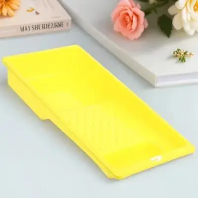 Paint Tray Plastic Multi-Function Roller Plate Holder Easy Clean Painting Supplies for Home and Professional Use