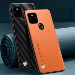 Luxury PU Leather Case For Google Pixel 5 5A 4A 5G Back Cover Silicone Protection Phone Case For Google Pixel 4A 4G Pixel5 Coque