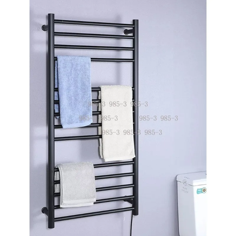 Gold SUS304 Stainless Steel Heated Towel Rack 05289006, IP56 Moistureproof Electric Towel Heating Rail