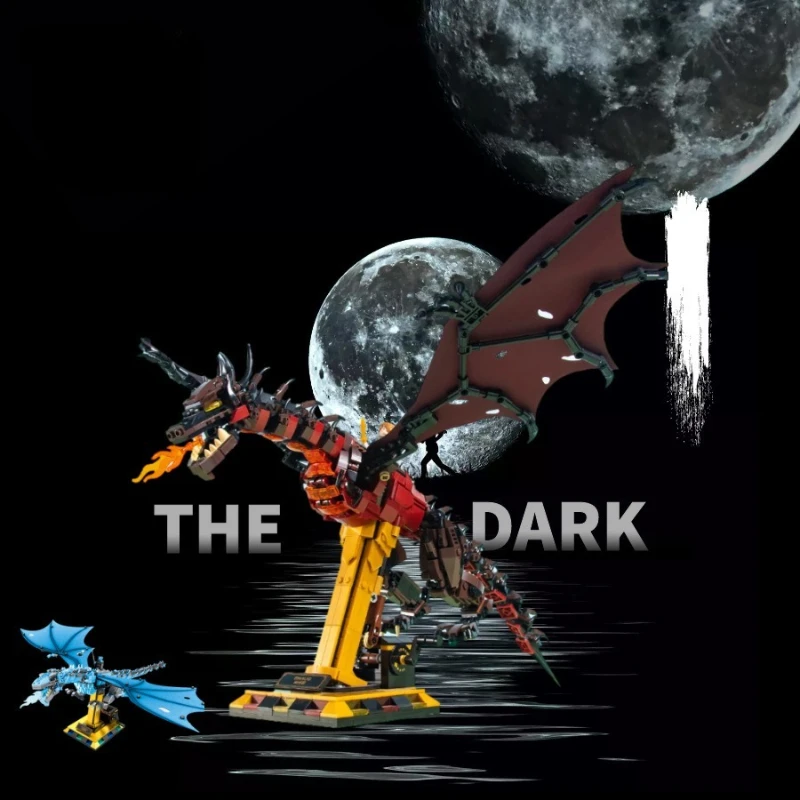 blocs-de-construction-de-flammes-dragon-smaug-modele-animal-briques-de-dragon-respiration-de-feu-jouet-d'exposition-de-bureau-pour-enfants-cadeaux-de-vacances