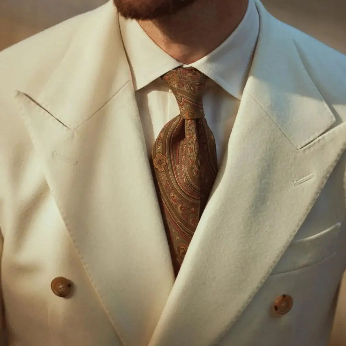 High-end Slim Fit Double-breasted Suits For Men Peak Lapel Groom Tuxedos 2 Pieces Sets Business Male Blazers Costumes Homme