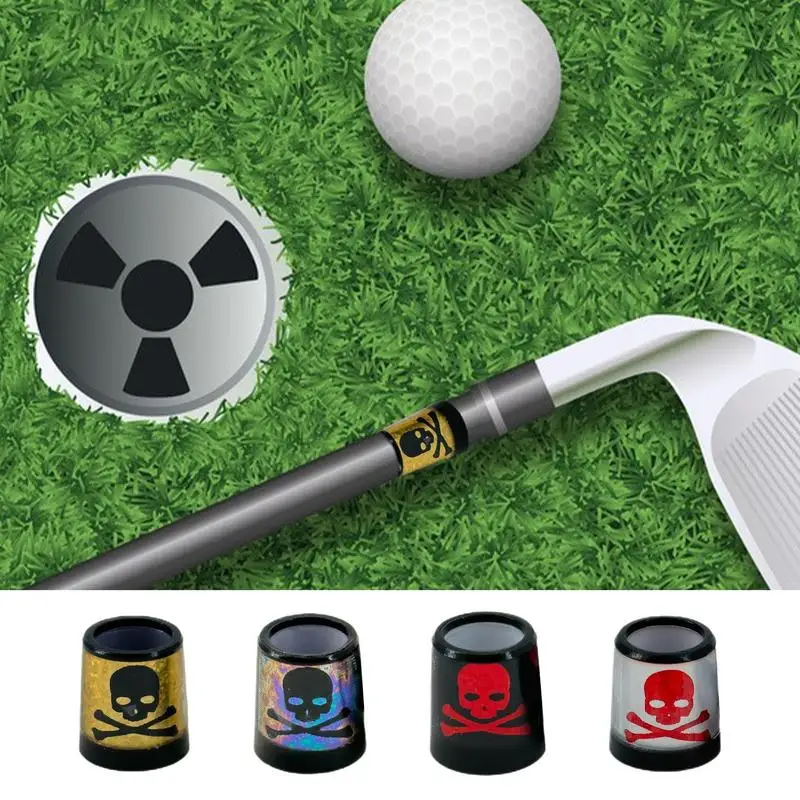 

Golf Builder Skull Shape Golf Ferrules Fit Iron Shaft 2 Pcs Golf Club Shaft With Good Ductility Golf Ferrules Fit Iron Shaft For