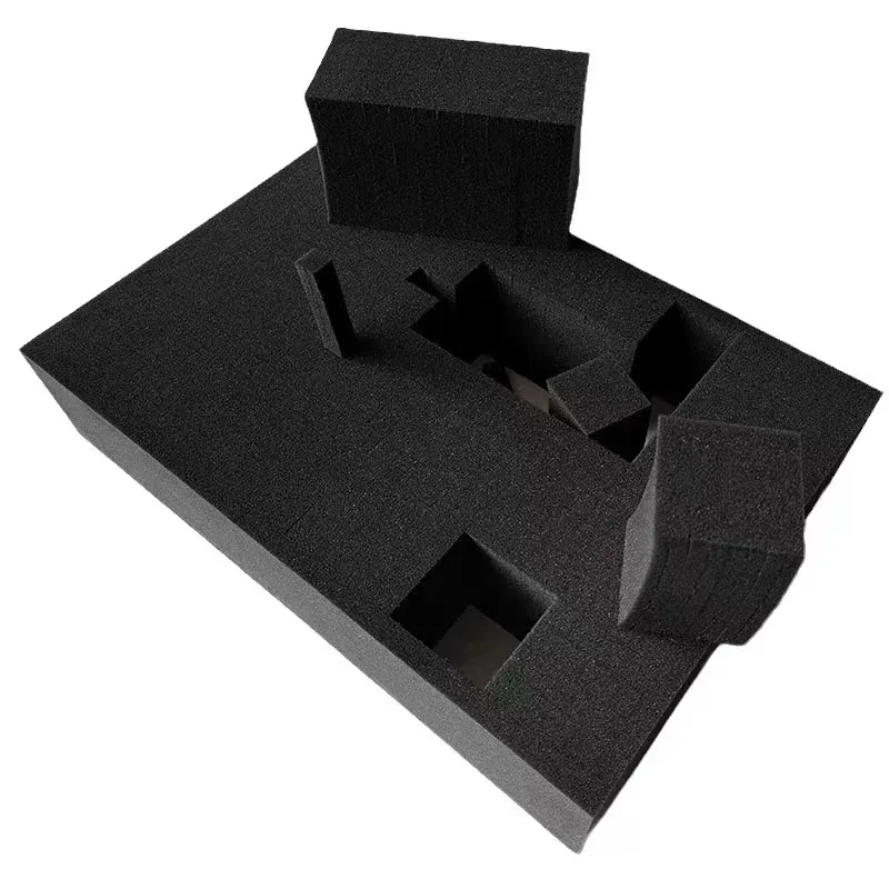 

41x29cm High Density Precorted Foam Toolbox Shadow Foams Pre-Cut Foam Insert Pick And Pluck Sponge For Hard Case And Flight Case