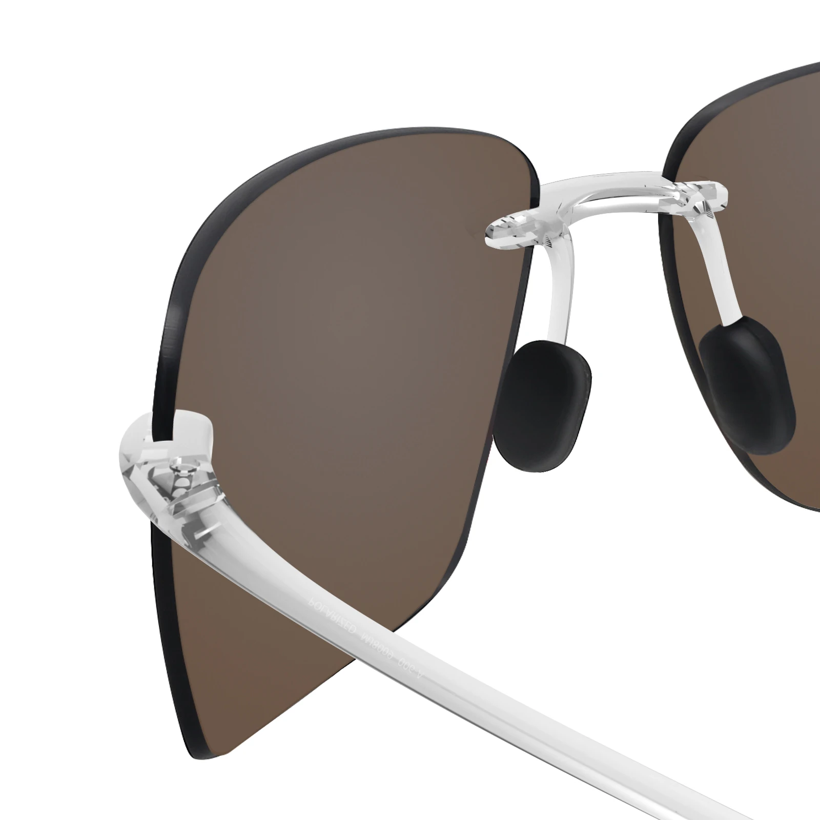 JULI Polarisierte Klassische Sportsonnenbrille für Männer & Frauen Tr90 Rahmenlos für Laufen Angeln Golf Autofahren Gafas De Sol Hombre MJ8 – Detail 20