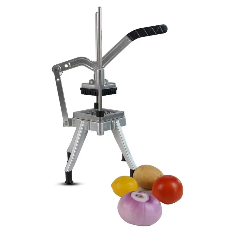 High Quality 1/4 Inch Commercial Manual Aluminum Easy Vegetable Chopper Dicer Machine New Style Potato Hotels Retail Home Use