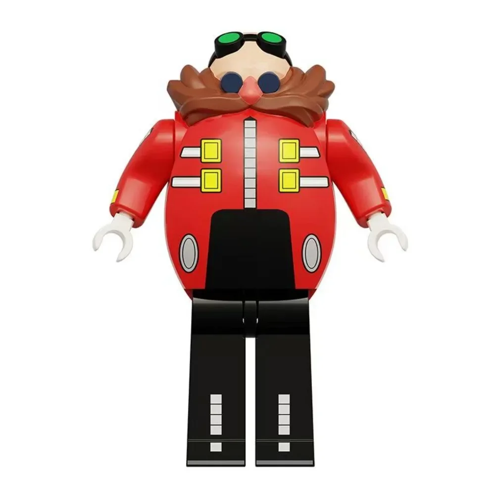 2025 عيد الميلاد الكرتون سونيك القنفذ اللبنات التجمع نموذج دمية فتاة صبي لعبة للأطفال عيد ميلاد Collocatio هدية