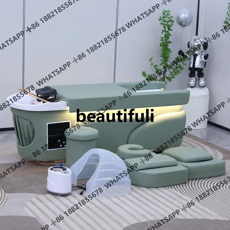 

Foot therapy shampoo bed, special for beauty salons, massage water circulation fumigation water heater