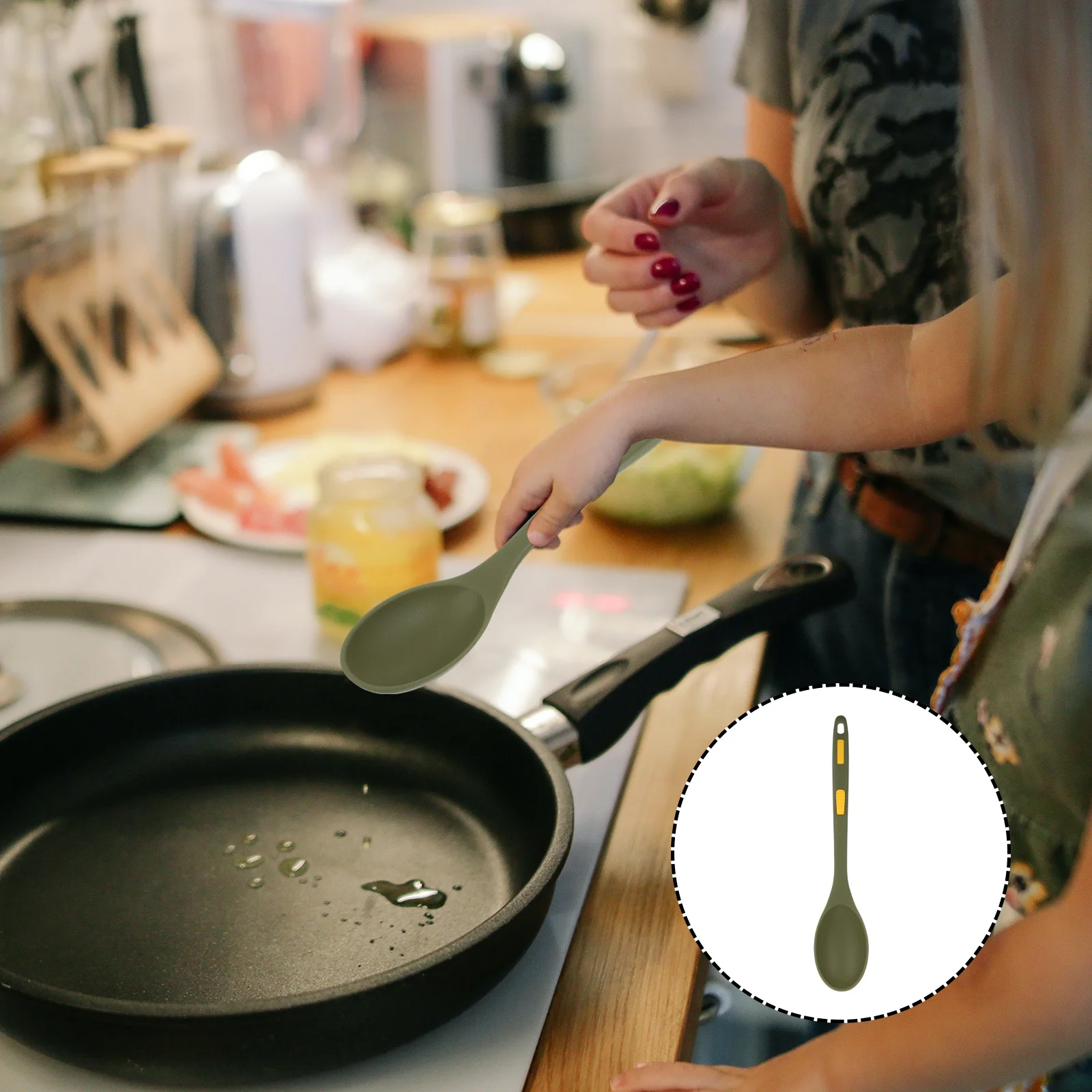 Cuillère en Silicone résistant - Kitchen Gadgets List avis et prix