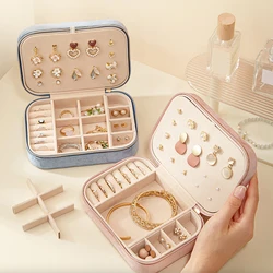 Jewelry Display Case Multi Compartments Travel Storage Case Jewelry Box for Rings Jewellery Care Watches Bracelets Women Gift