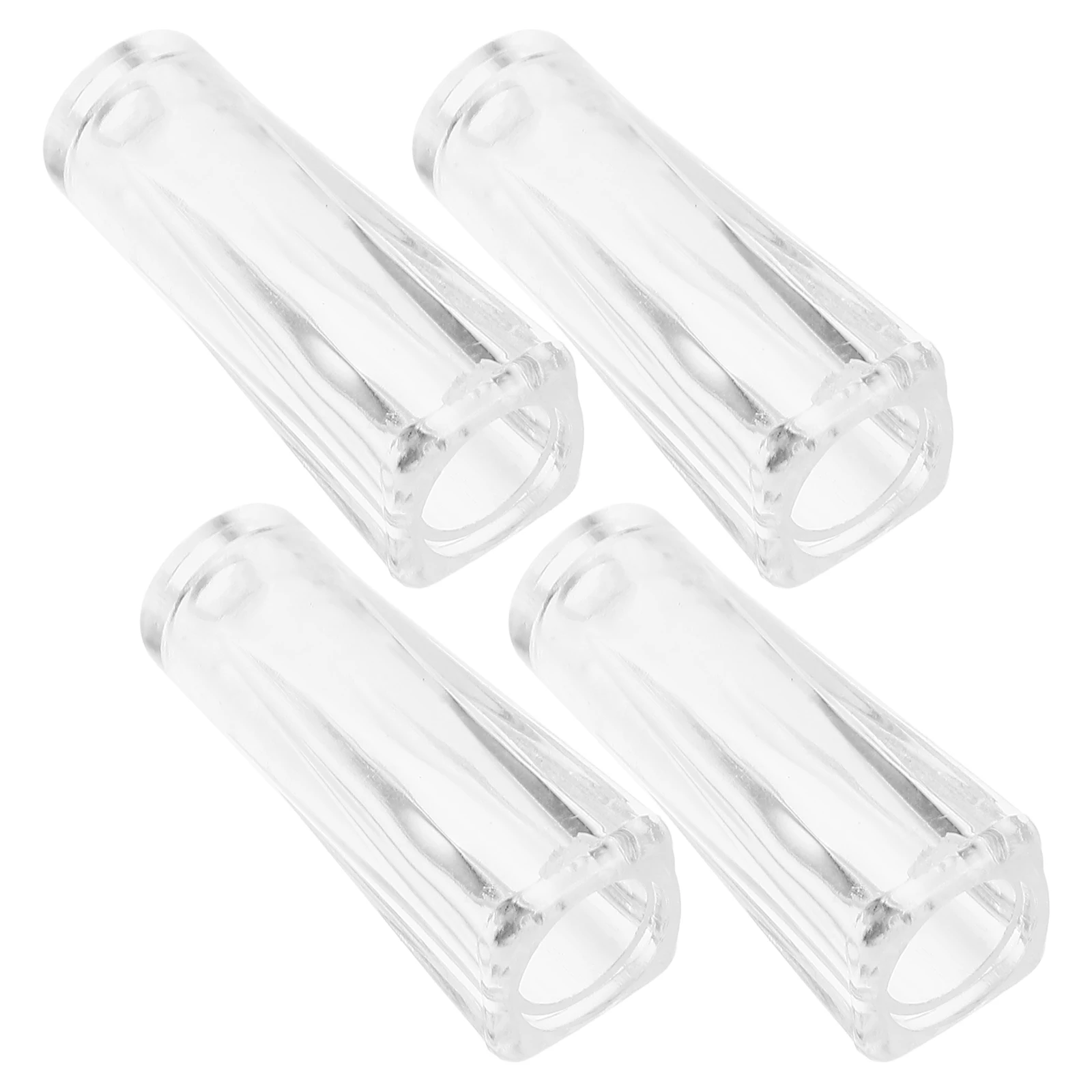 10Pcs Clear Tilt Rod Vertical Blind Accessories Wand End Handles Blind Parts Household Window Opener Pole Curtain End Handle