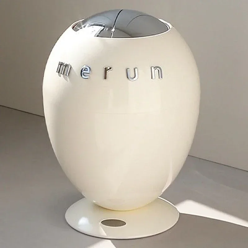 

Smart Trash Can Induction Type Trash Bin Plastic Container Bidirectional Opening and Closing Wastebasket with Anti-toppling Base