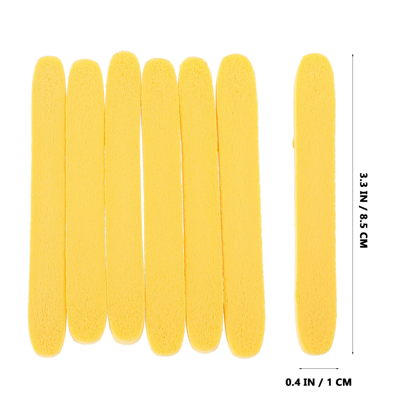50Pcs Compressed Facial Sponge Natural Yellow Spa Sponges for Exfoliating Mask Makeup Removal Face Cleansing Soft Pores