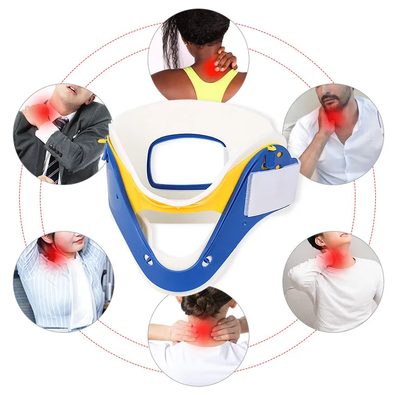 

Adjustable Neck Cervical Traction Medical Correction Device Cervical Support Posture Corrector Neck Stretcher Relaxation Collar