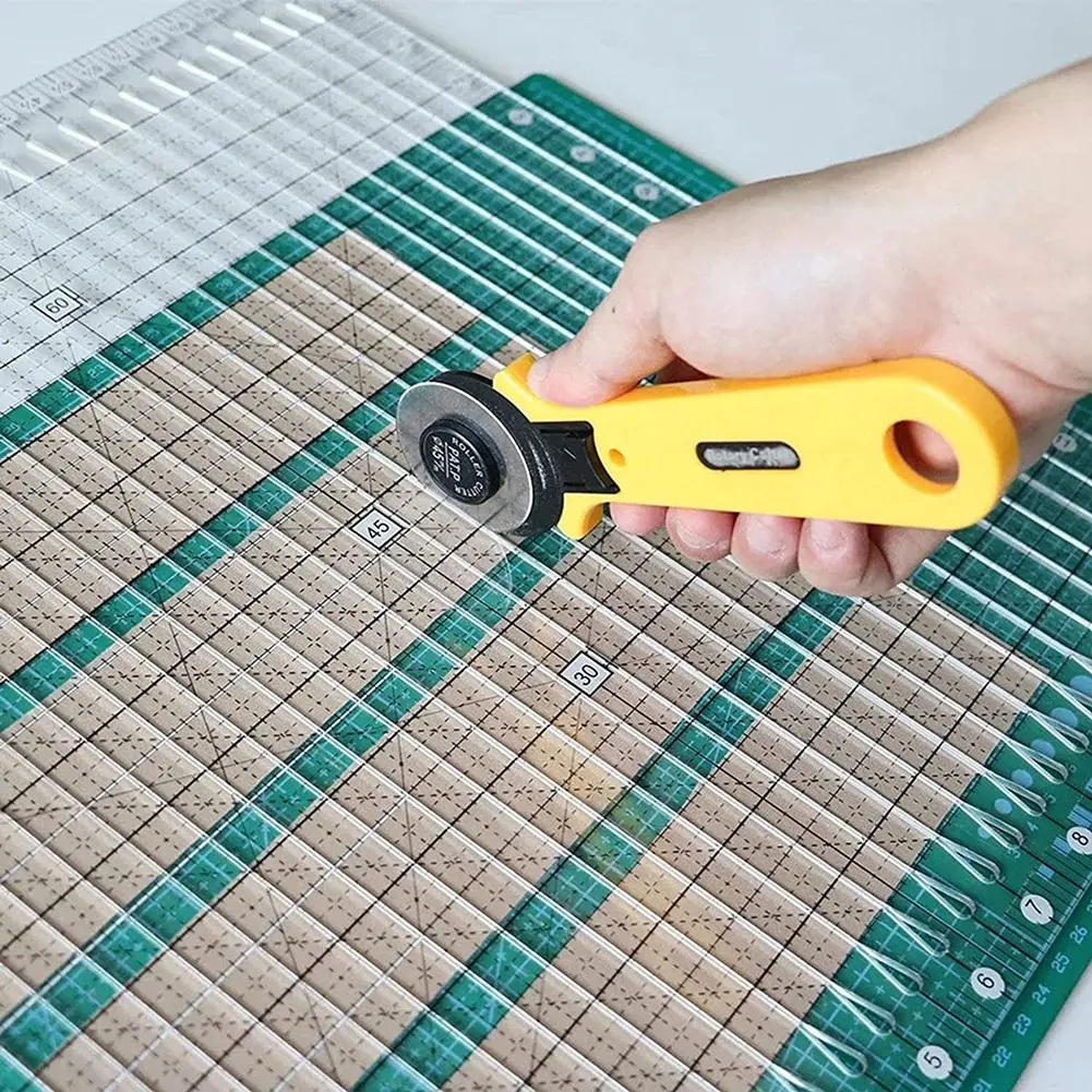 Sewing Ruler Fabric Cutting Ruler Quilting Supplies Tools Sewing Supplies Fabric Cutter Patchwork Template DIY 6 Inch