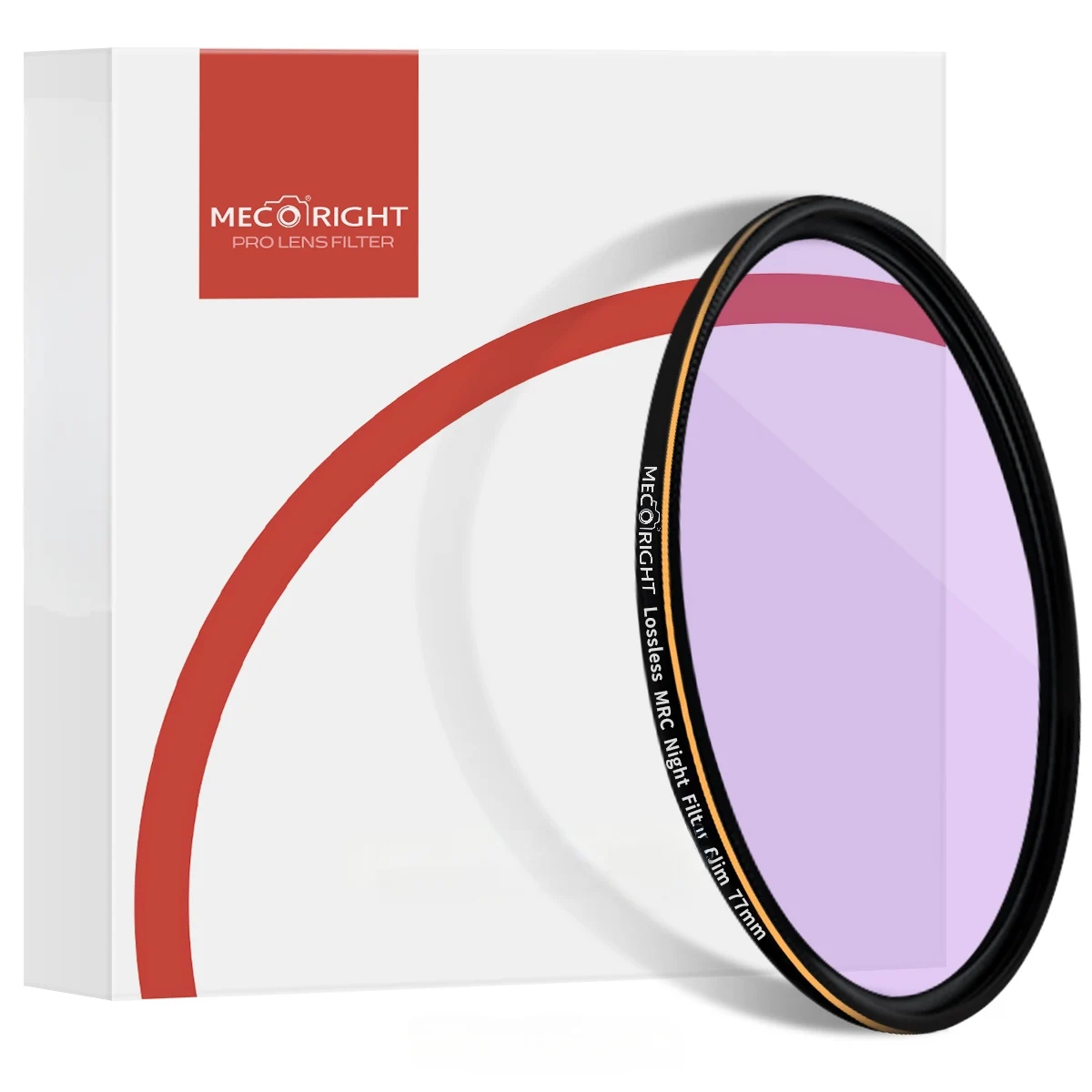 Image of Mecoright Clear Natural Night Filter Lichtverschmutzungsreduzierender Sternenhimmel-UV-Filter für Canon Sony Nikon Kameraobjektive 43 58 67 77 82 95mm