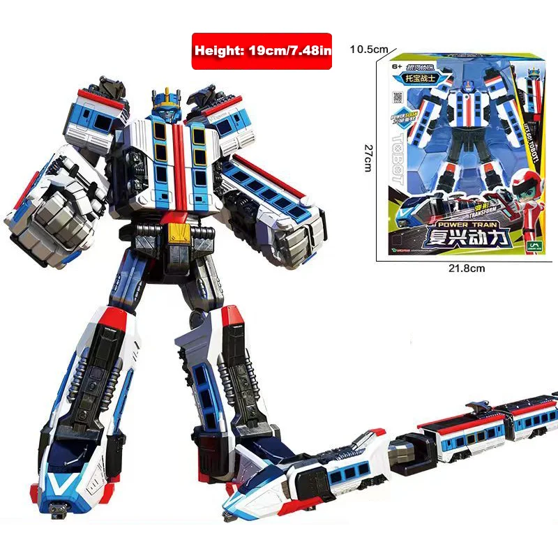 19cm/7.48in anime figuras de ação transformando carro combinador robô mecha carro avião figura ação abs transformação modelo brinquedos