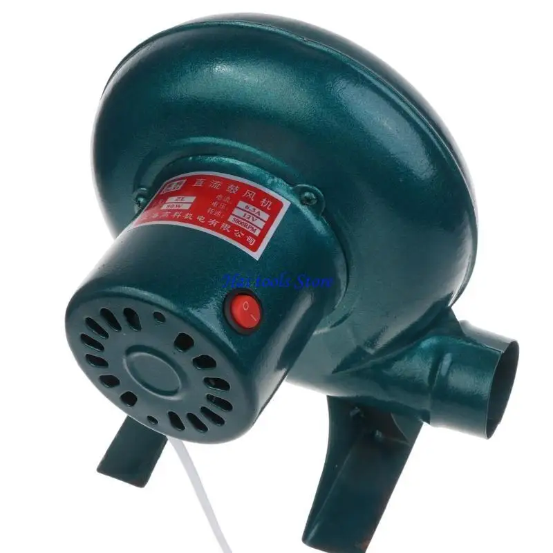 

X37e 12V открытый вентилятор для барбекю Electric Blower 5000 об / мин с выключателем для кузнеца