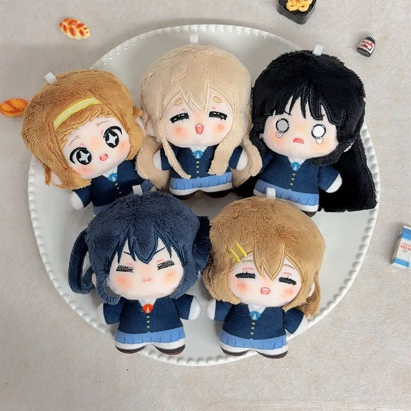 Kawaii 10cm Light-tonal Girl Hirasawa Yuikoto Akiyama Mio Nakano Azusada Inaka Ritsu Peripheral Cotton Doll Pendant