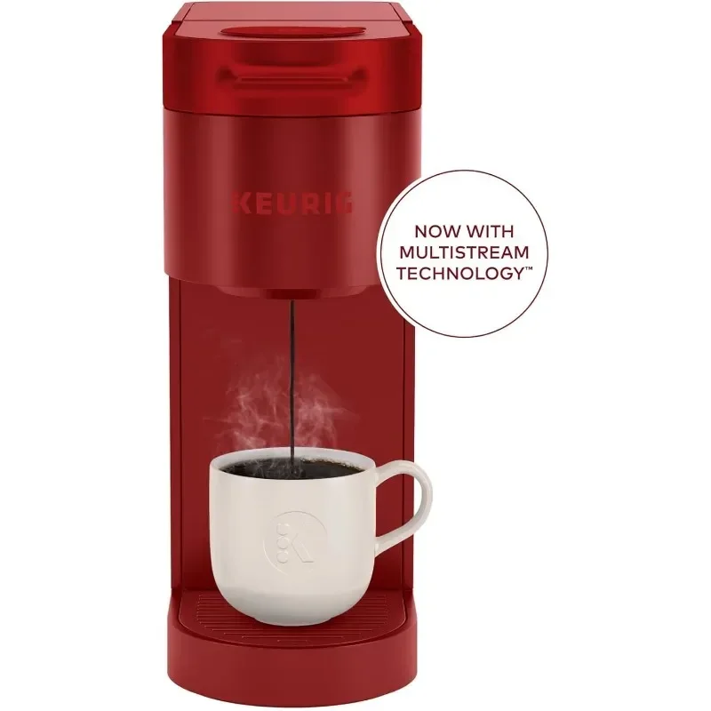 Hot Sellers.K- Slim Single Serve K-Cup Pod Coffee Maker, with 3 Brew Sizes, Multistream Technology, 46oz Removable Reservoir, Sc