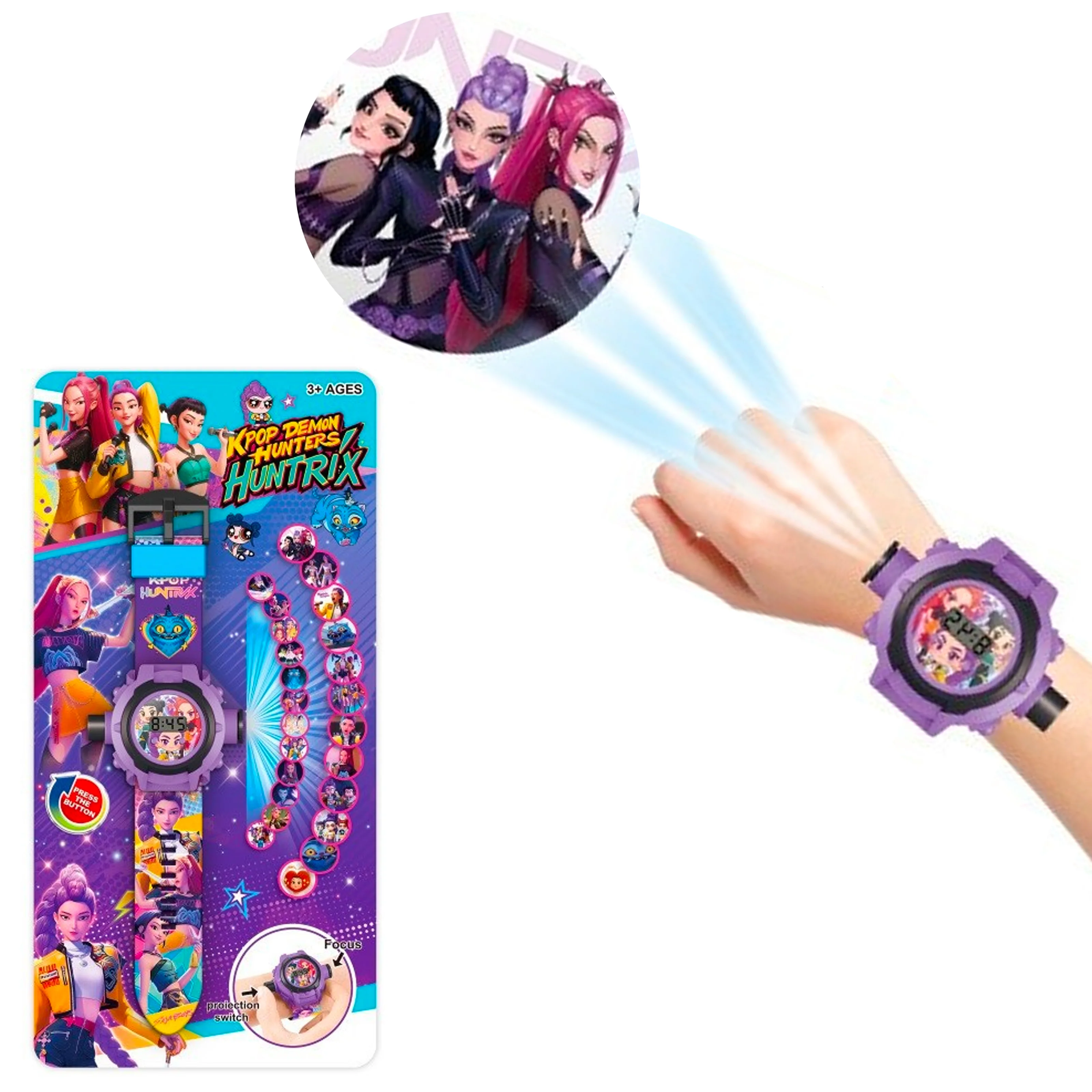 Relógio de Projeção Infantil c - Kids Toys Cartoon Images avaliação e preço