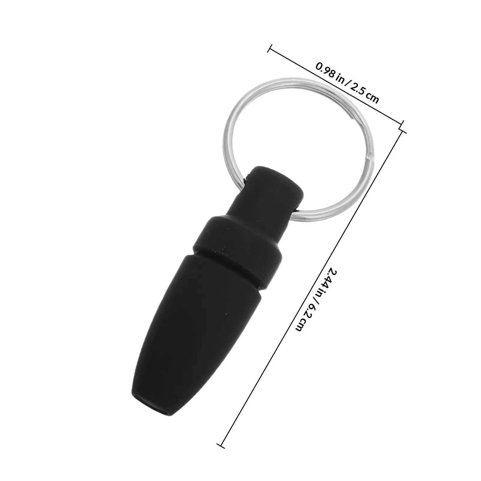 Cigar Cutter Keychain Punch Enhancer Tool Tools Hole for Travel Draw Accessory Opener view 3