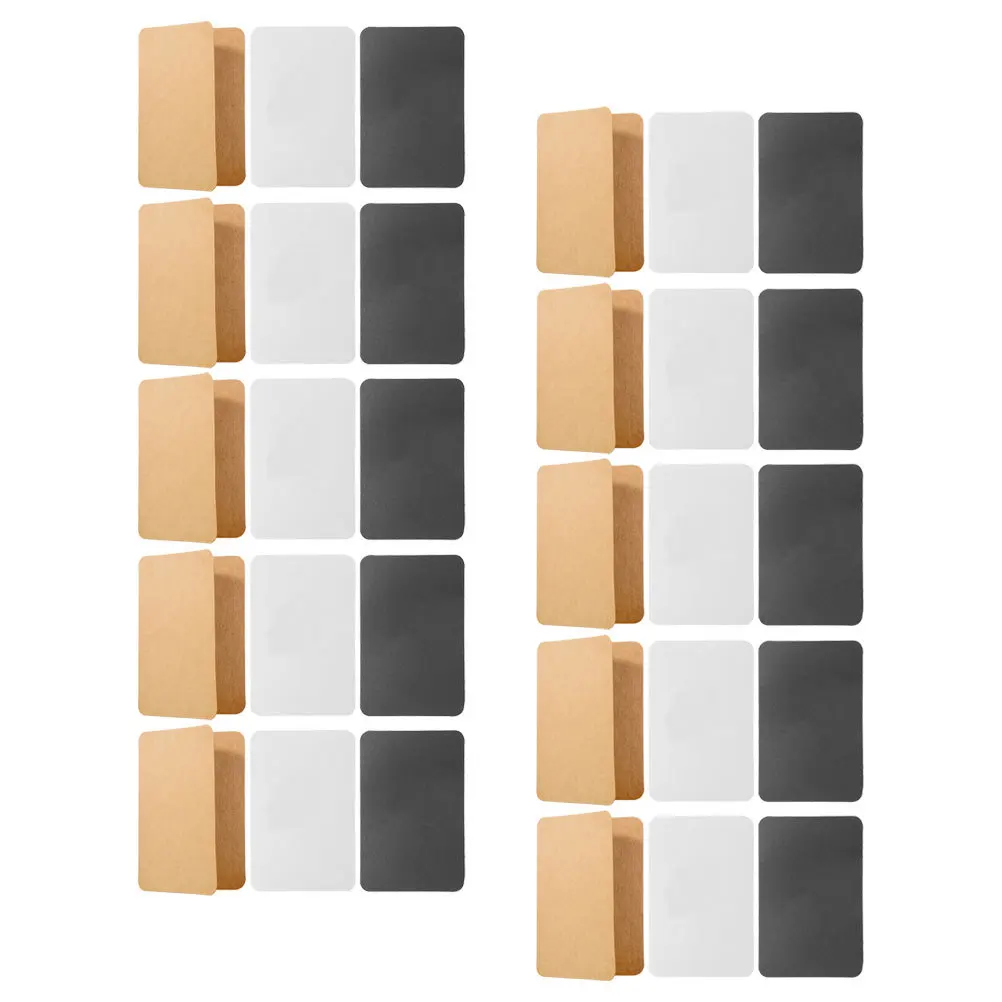 การ์ดอวยพรเปล่า 30 ชิ้น งานฝีมือประณีต การ์ดอวยพรสำหรับโอกาสพิเศษ การ์ดอวยพรเปล่า