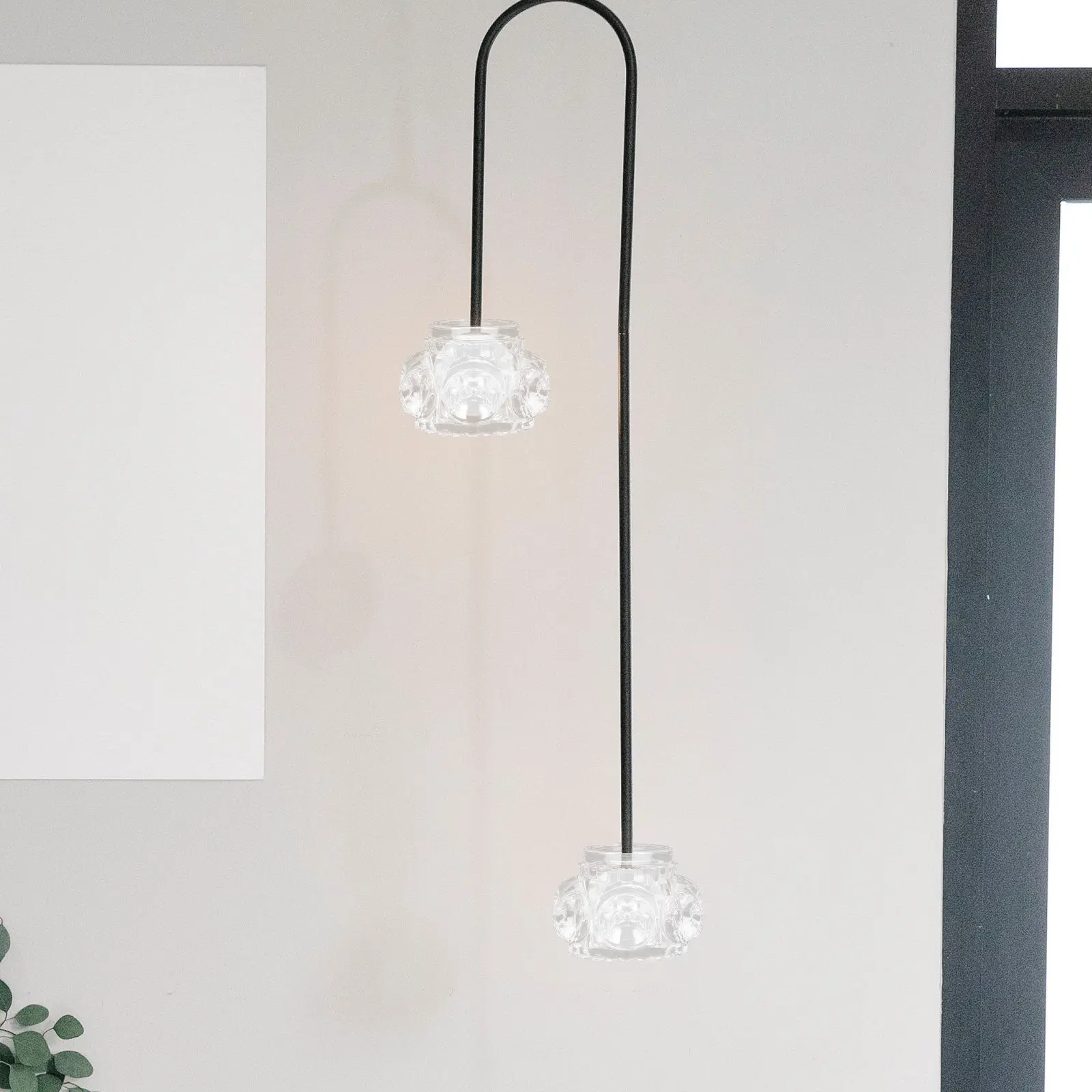 Clear Glass Lampshade Replacement Decorative Globe Light Shade for Wall Sconce Bathroom Vanity Pendant Ceiling Fan Table Lamp