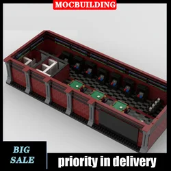 MOC City Street View Ice Skating Rink Model Block Assembly DIY Building Block Collection Toy Gift