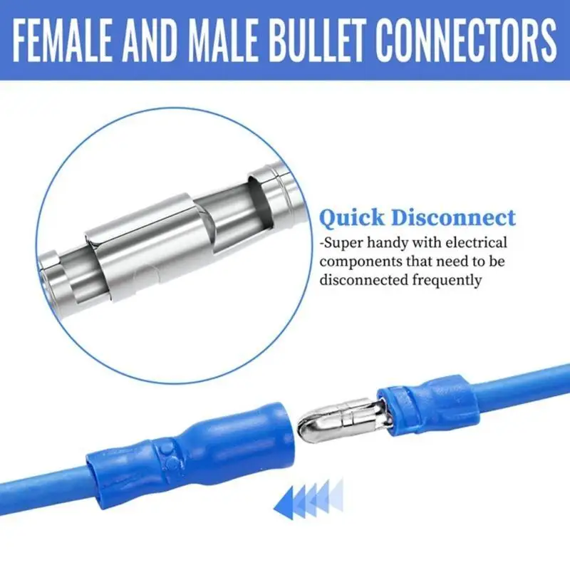 652F متعدد الألوان 200 قطعة محطات الأسلاك حزمة موصلات الأسلاك محطات معزولة ترقيات لتعزيز السلامة الكهربائية #3