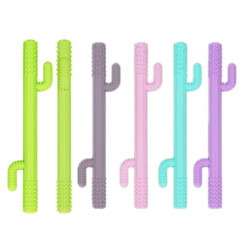 Kid Chewing Tube for Speech Therapy Teeth Massager Autism Sensory Tool Children Oral Muscle Rehabilitation Training Aid